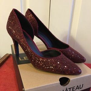 Deep red almost burgundy